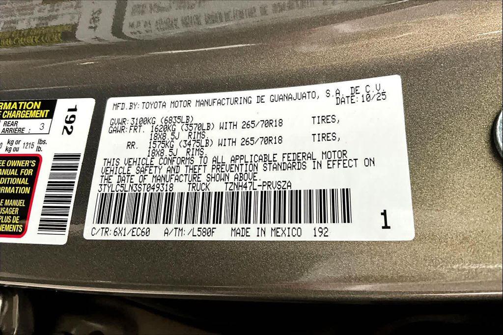 new 2025 Toyota Tacoma Hybrid car, priced at $66,764