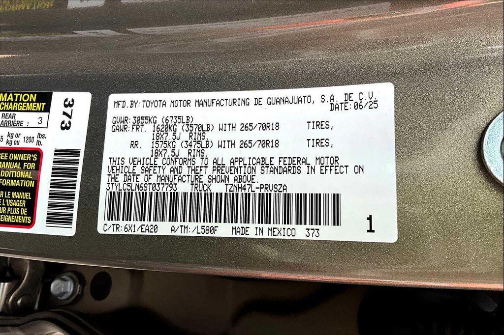 new 2025 Toyota Tacoma car, priced at $58,853