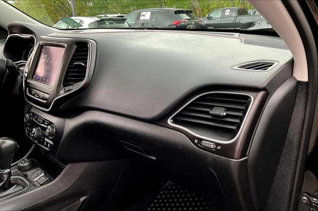 used 2021 Jeep Cherokee car, priced at $24,892