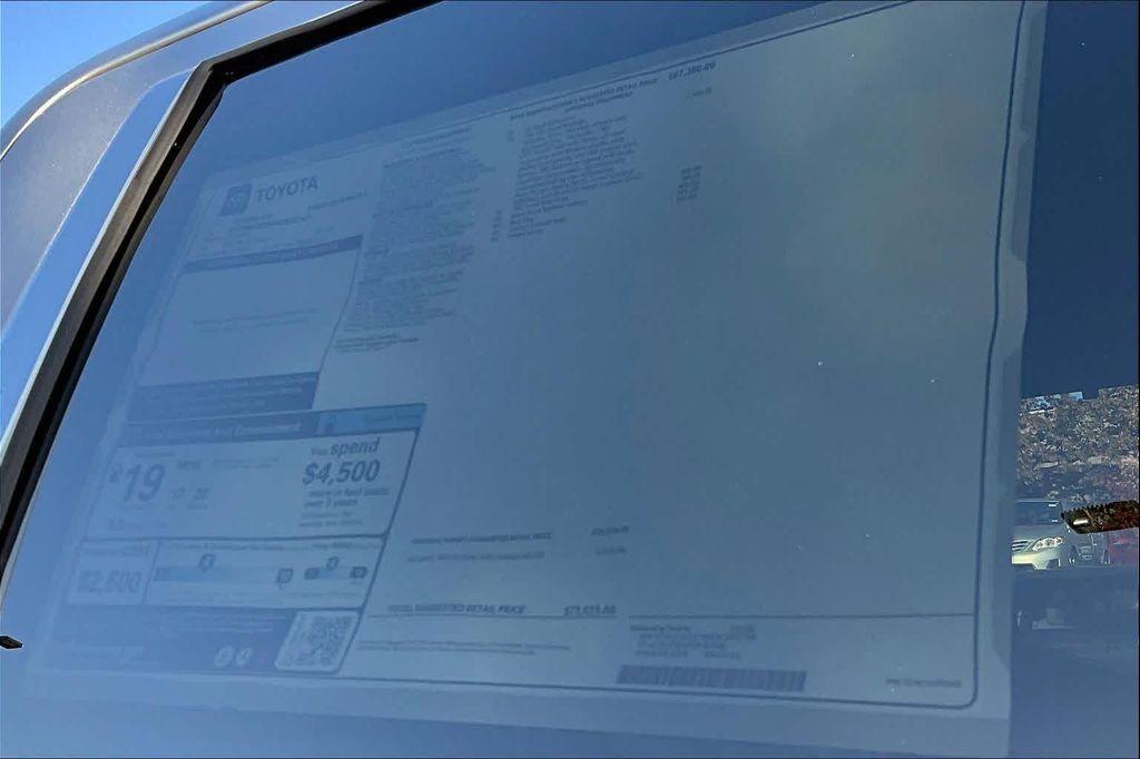 new 2026 Toyota Tundra car, priced at $73,025