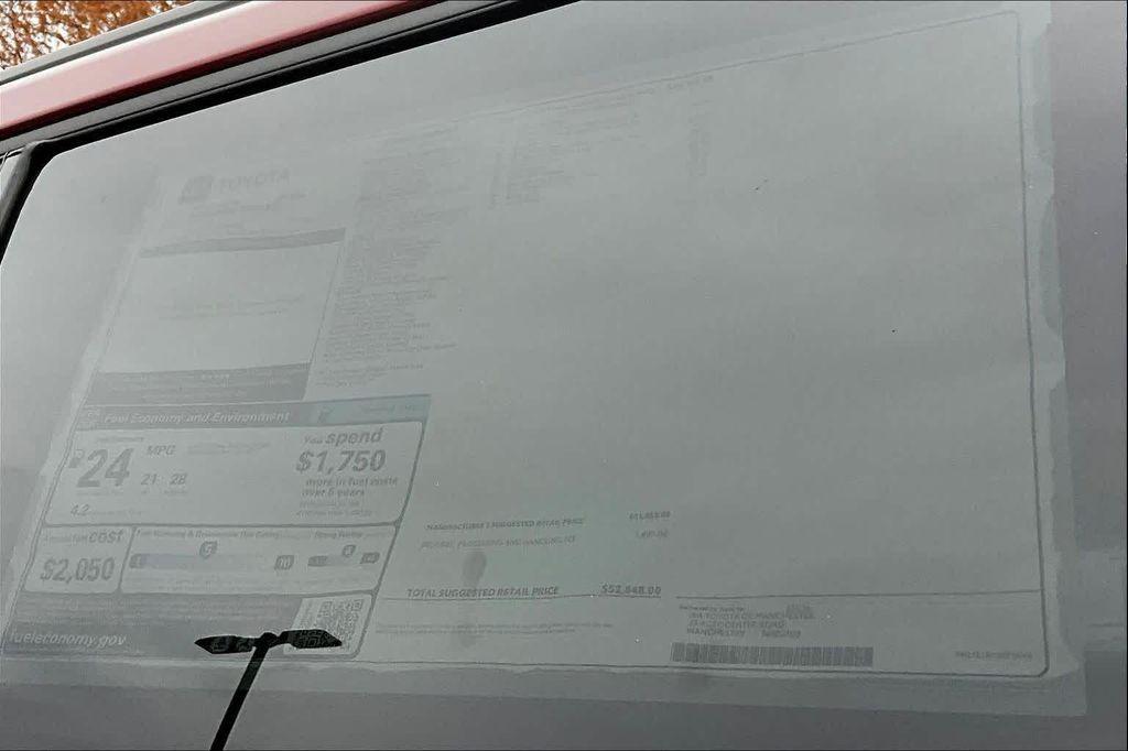 new 2026 Toyota Highlander car, priced at $52,848