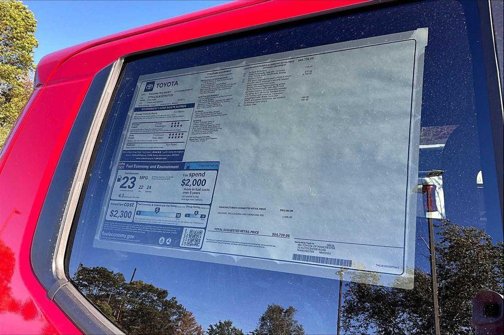 new 2025 Toyota Tacoma car, priced at $54,739