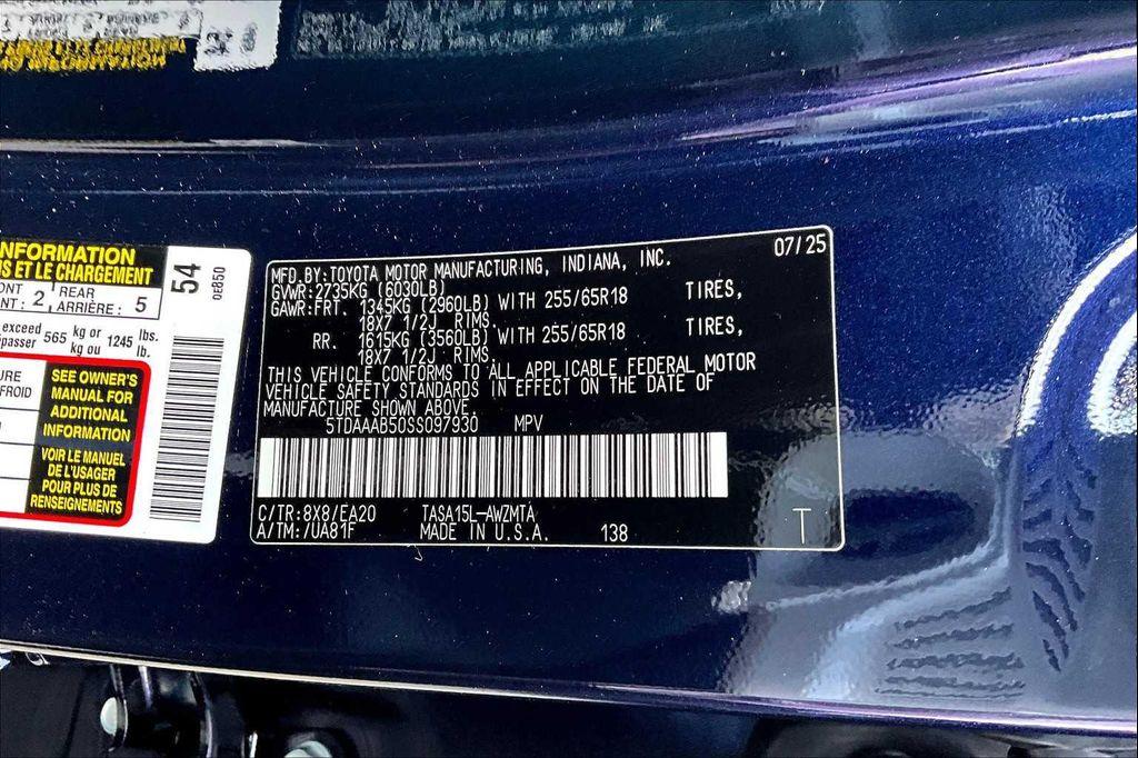 new 2025 Toyota Grand Highlander car, priced at $49,997