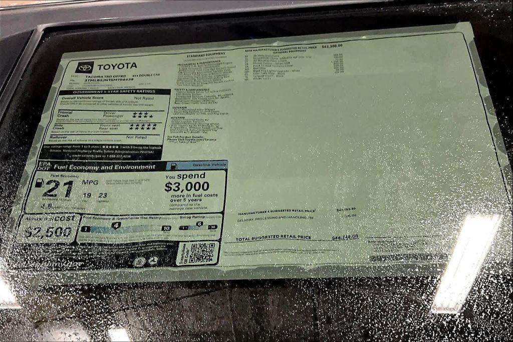 new 2025 Toyota Tacoma car, priced at $48,748