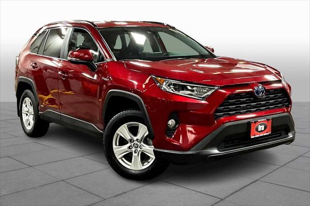 used 2021 Toyota RAV4 Hybrid car, priced at $29,892