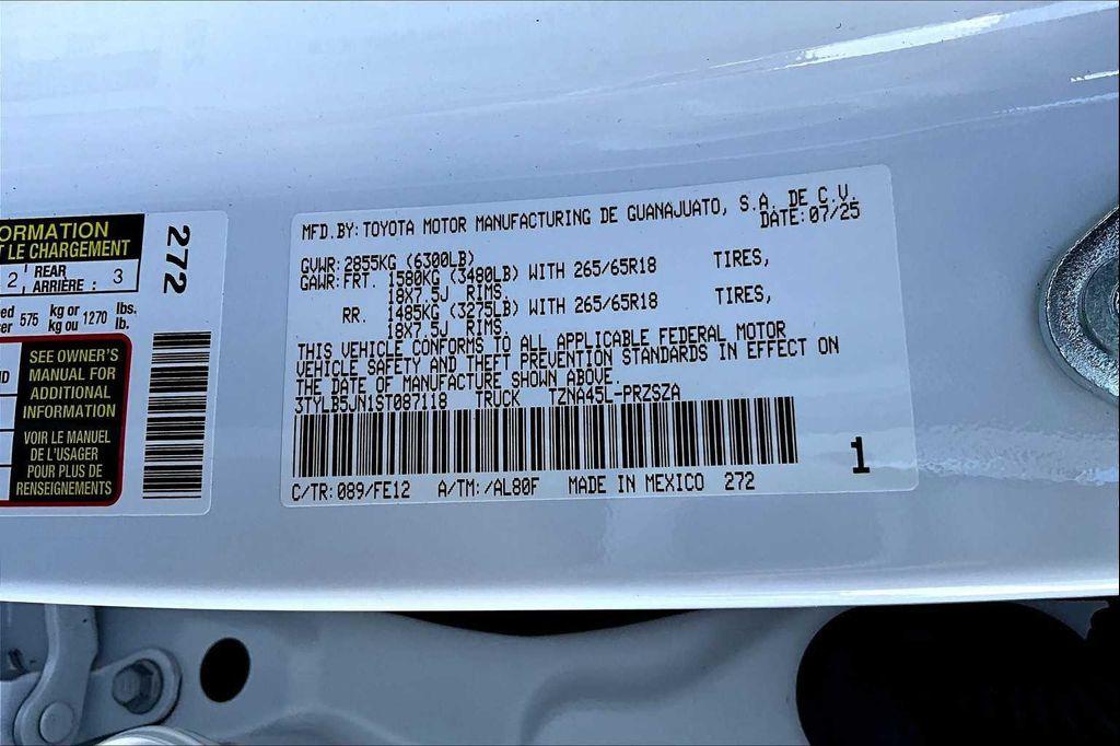 new 2025 Toyota Tacoma car, priced at $54,634