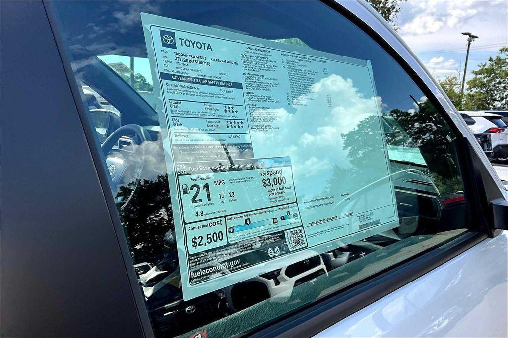 new 2025 Toyota Tacoma car, priced at $54,634