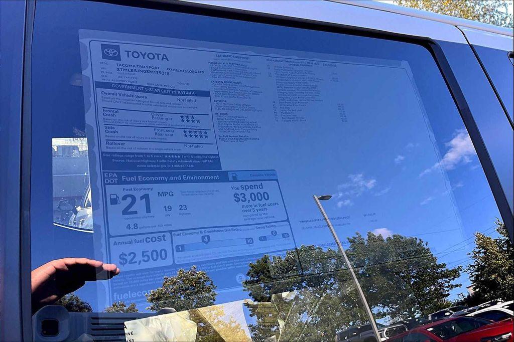 new 2025 Toyota Tacoma car, priced at $53,138