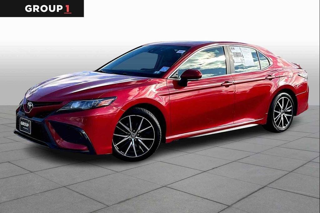 used 2021 Toyota Camry car, priced at $18,981