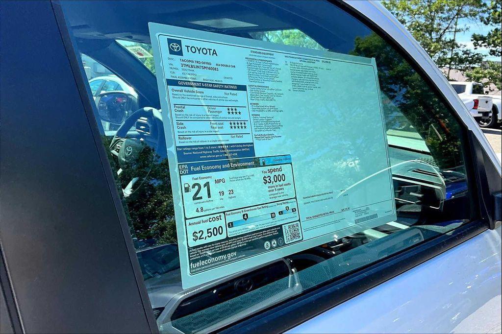new 2025 Toyota Tacoma car, priced at $49,235