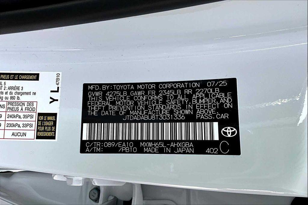 new 2026 Toyota Prius car, priced at $36,123