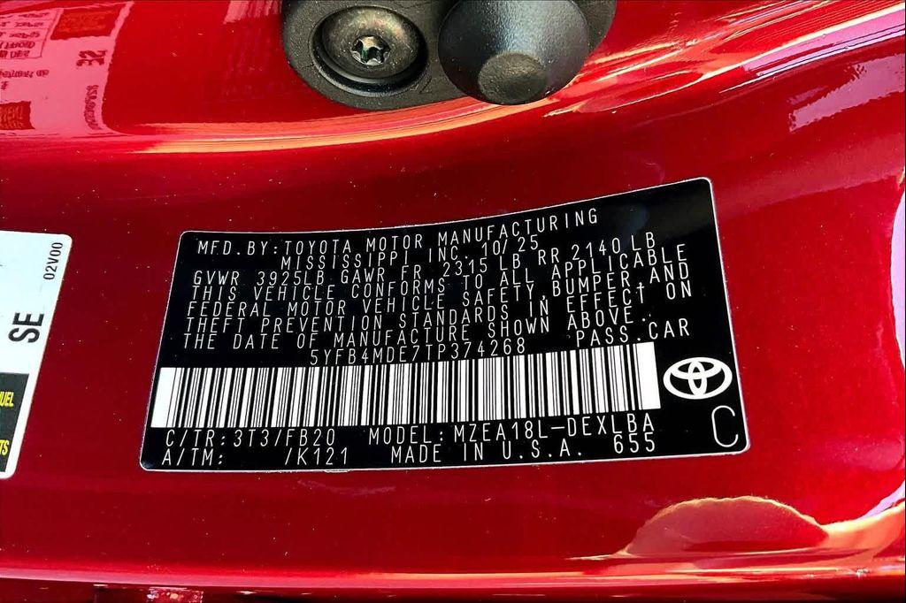 new 2026 Toyota Corolla car, priced at $25,359