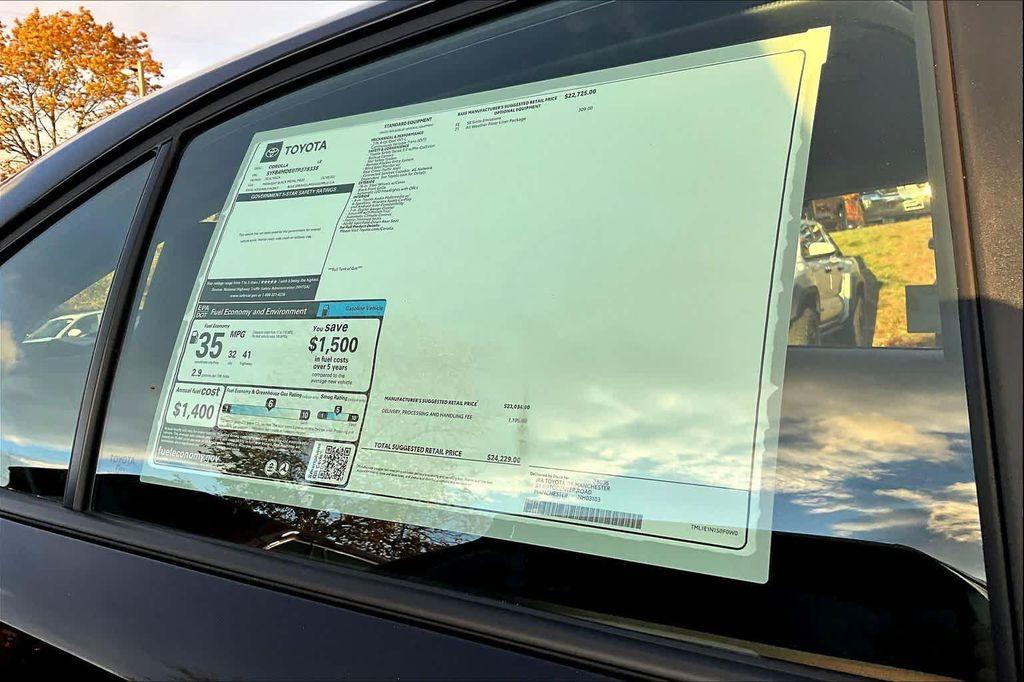 new 2026 Toyota Corolla car, priced at $24,229