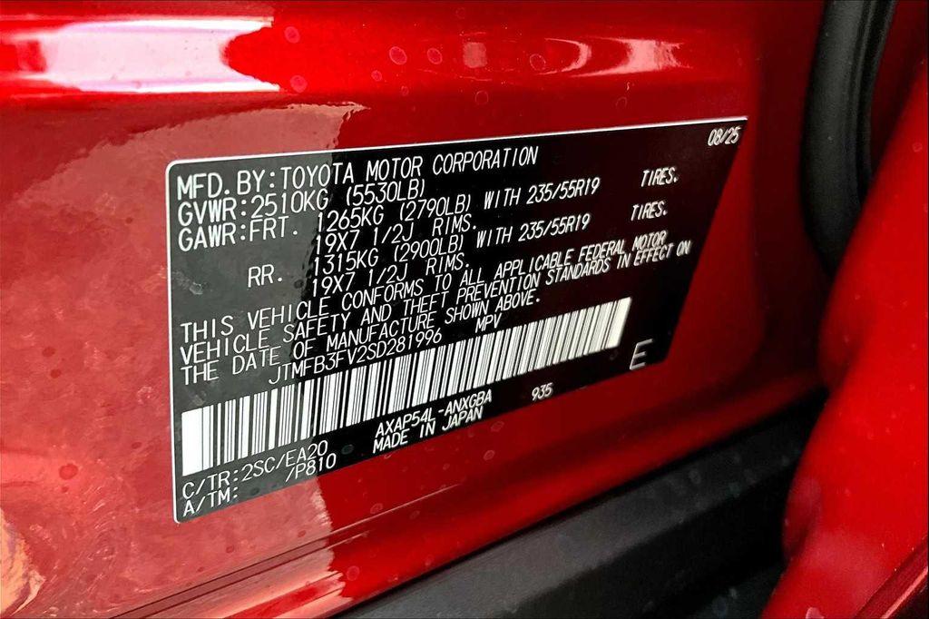 new 2025 Toyota RAV4 Hybrid car, priced at $54,493