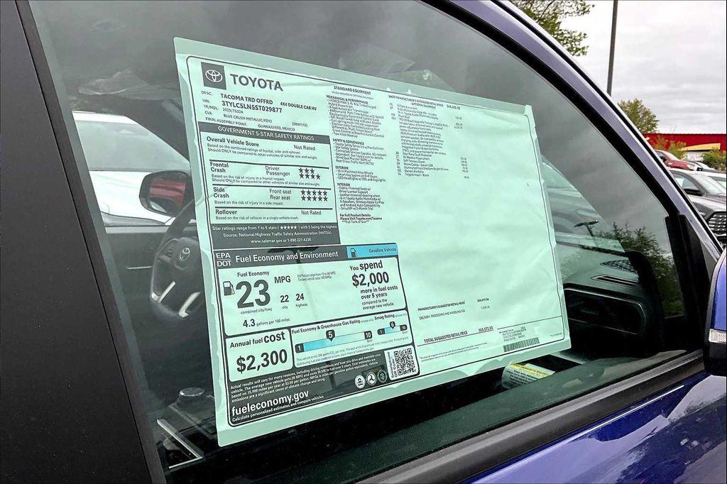 new 2025 Toyota Tacoma car, priced at $55,572