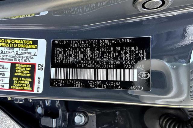 new 2025 Toyota Camry car, priced at $36,419