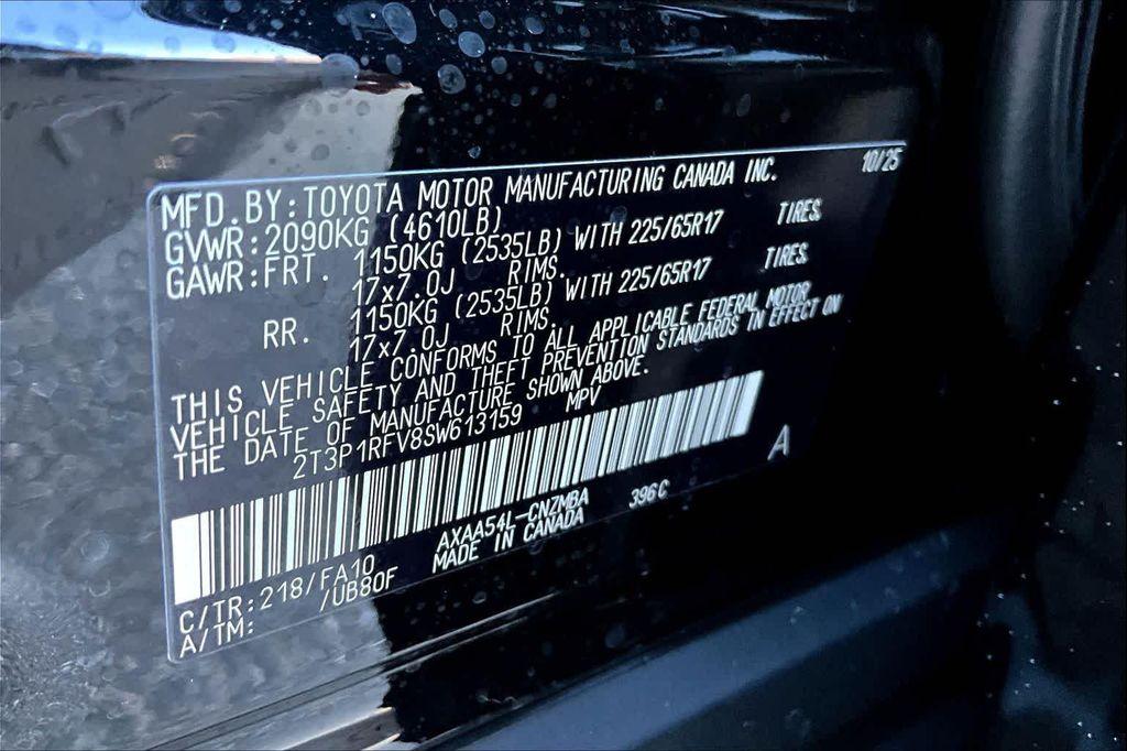 new 2025 Toyota RAV4 car, priced at $37,283