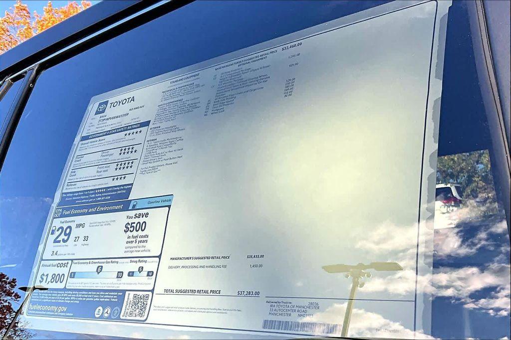 new 2025 Toyota RAV4 car, priced at $37,283