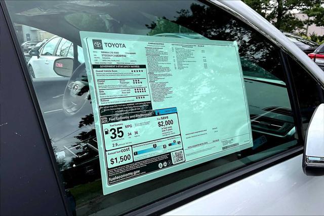new 2025 Toyota Sienna car, priced at $56,930