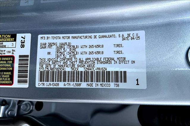 new 2025 Toyota Tacoma car, priced at $57,983