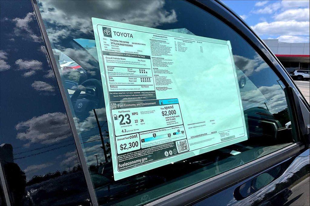 new 2025 Toyota Tacoma car, priced at $50,529