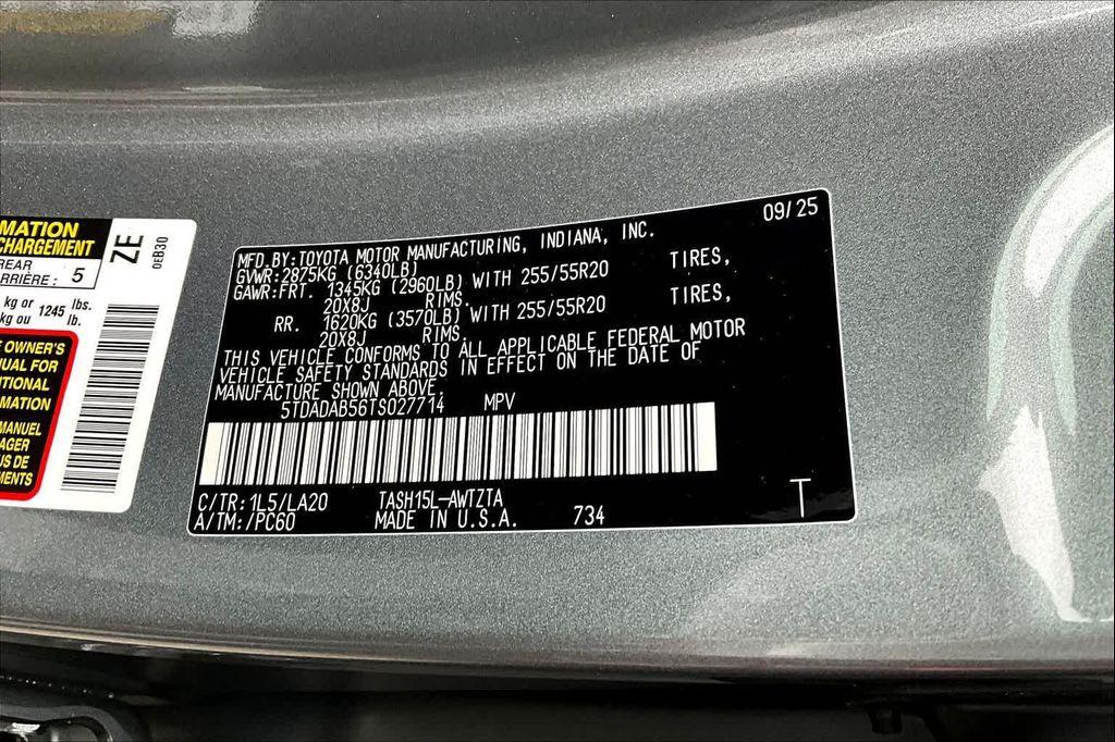 new 2026 Toyota Grand Highlander Hybrid car, priced at $64,022