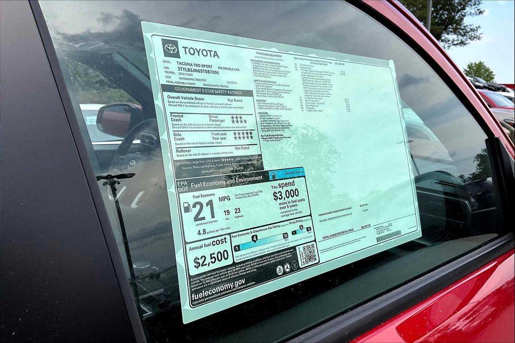 new 2025 Toyota Tacoma car, priced at $50,967
