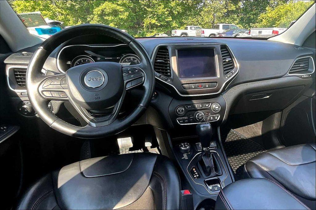 used 2021 Jeep Cherokee car, priced at $23,882