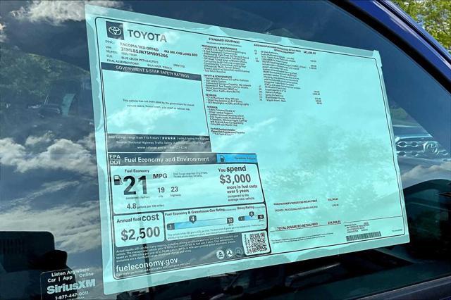 new 2025 Toyota Tacoma car, priced at $54,888