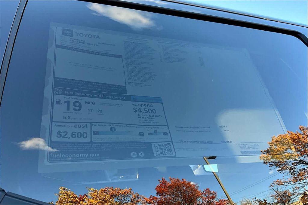 new 2026 Toyota Tundra car, priced at $60,703