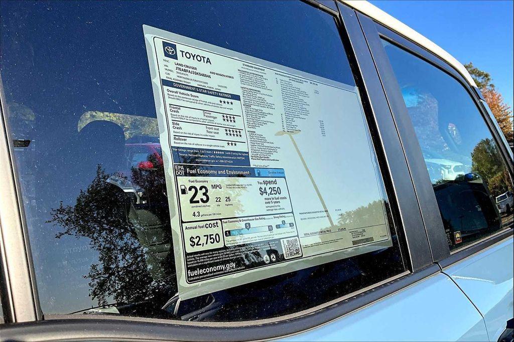 new 2025 Toyota Land Cruiser car, priced at $72,630