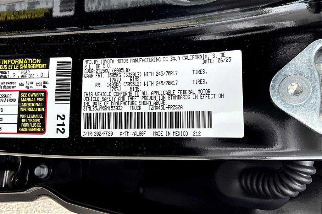 new 2025 Toyota Tacoma car, priced at $48,683