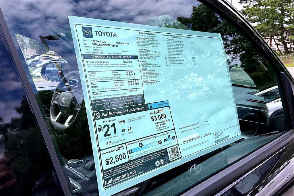 new 2025 Toyota Tacoma car, priced at $48,683