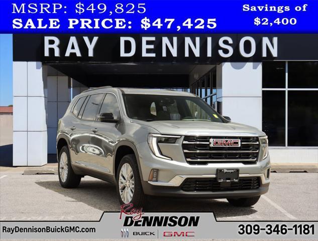 new 2025 GMC Acadia car, priced at $47,425
