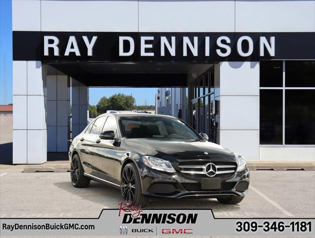 used 2018 Mercedes-Benz C-Class car, priced at $22,970