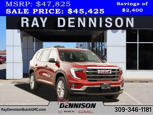 new 2025 GMC Acadia car, priced at $45,425