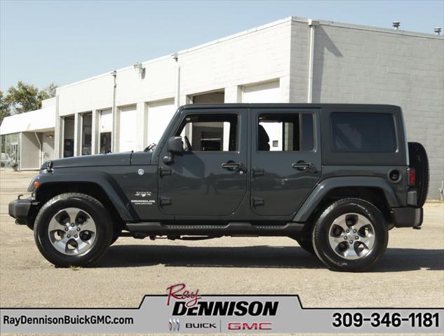 used 2017 Jeep Wrangler Unlimited car, priced at $23,970