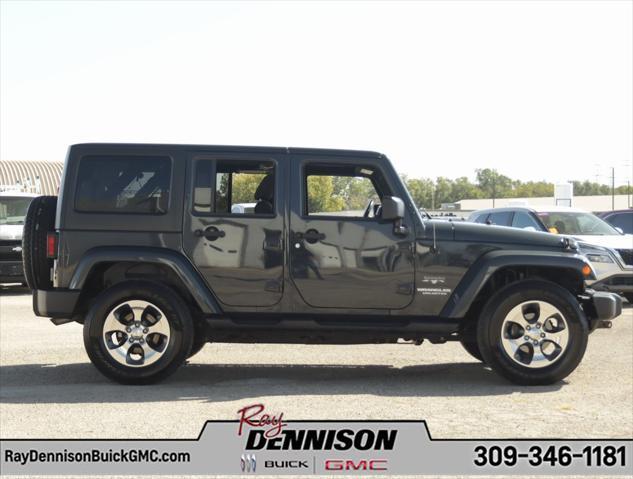 used 2017 Jeep Wrangler Unlimited car, priced at $23,970