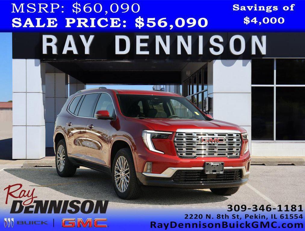 new 2025 GMC Acadia car, priced at $56,090