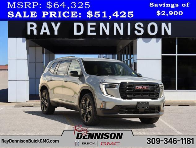 new 2025 GMC Acadia car, priced at $51,425