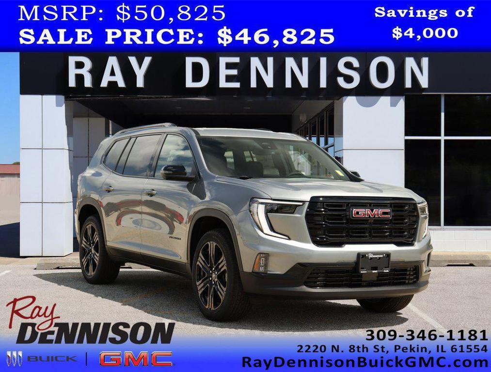 new 2025 GMC Acadia car, priced at $46,825