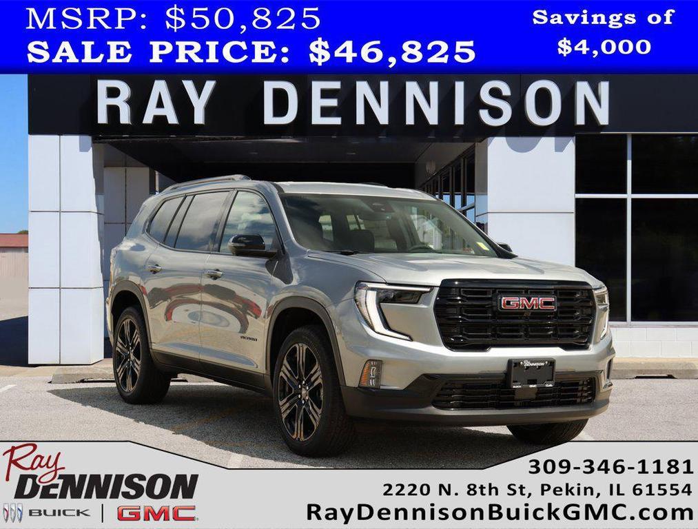 new 2025 GMC Acadia car, priced at $46,825