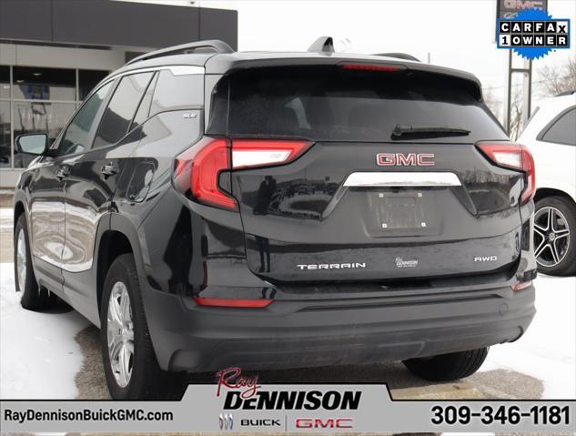 used 2022 GMC Terrain car, priced at $25,970