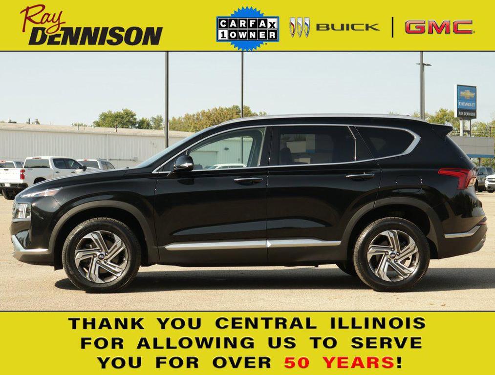 used 2021 Hyundai Santa Fe car, priced at $22,777