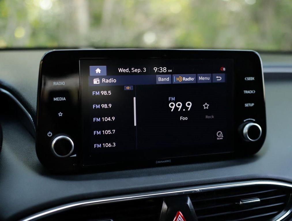 used 2021 Hyundai Santa Fe car, priced at $22,777