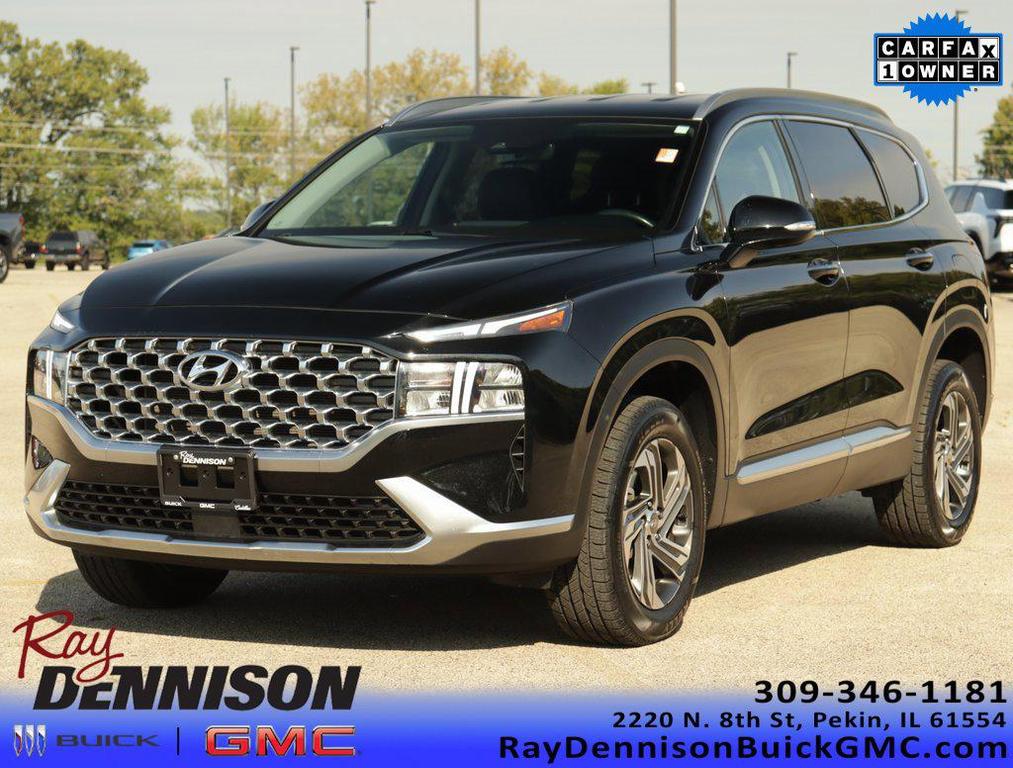 used 2021 Hyundai Santa Fe car, priced at $22,777