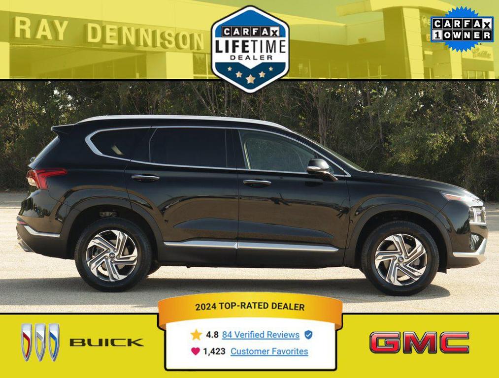 used 2021 Hyundai Santa Fe car, priced at $22,777