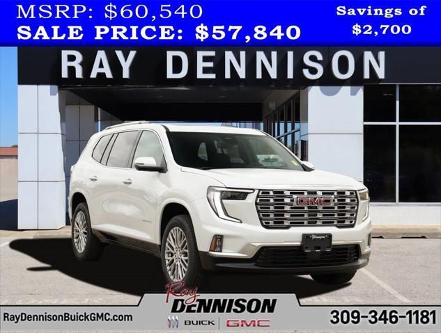 new 2025 GMC Acadia car, priced at $57,840