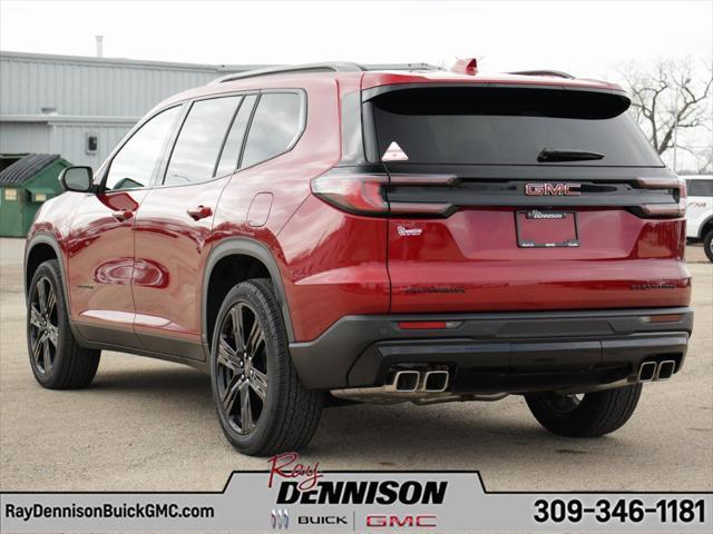 new 2025 GMC Acadia car, priced at $50,275