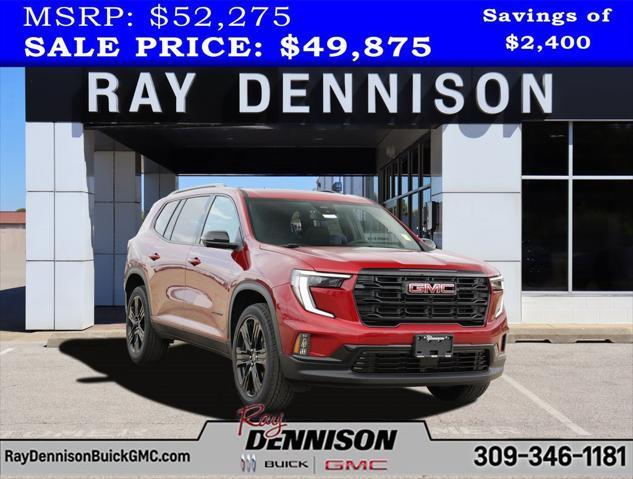 new 2025 GMC Acadia car, priced at $49,875
